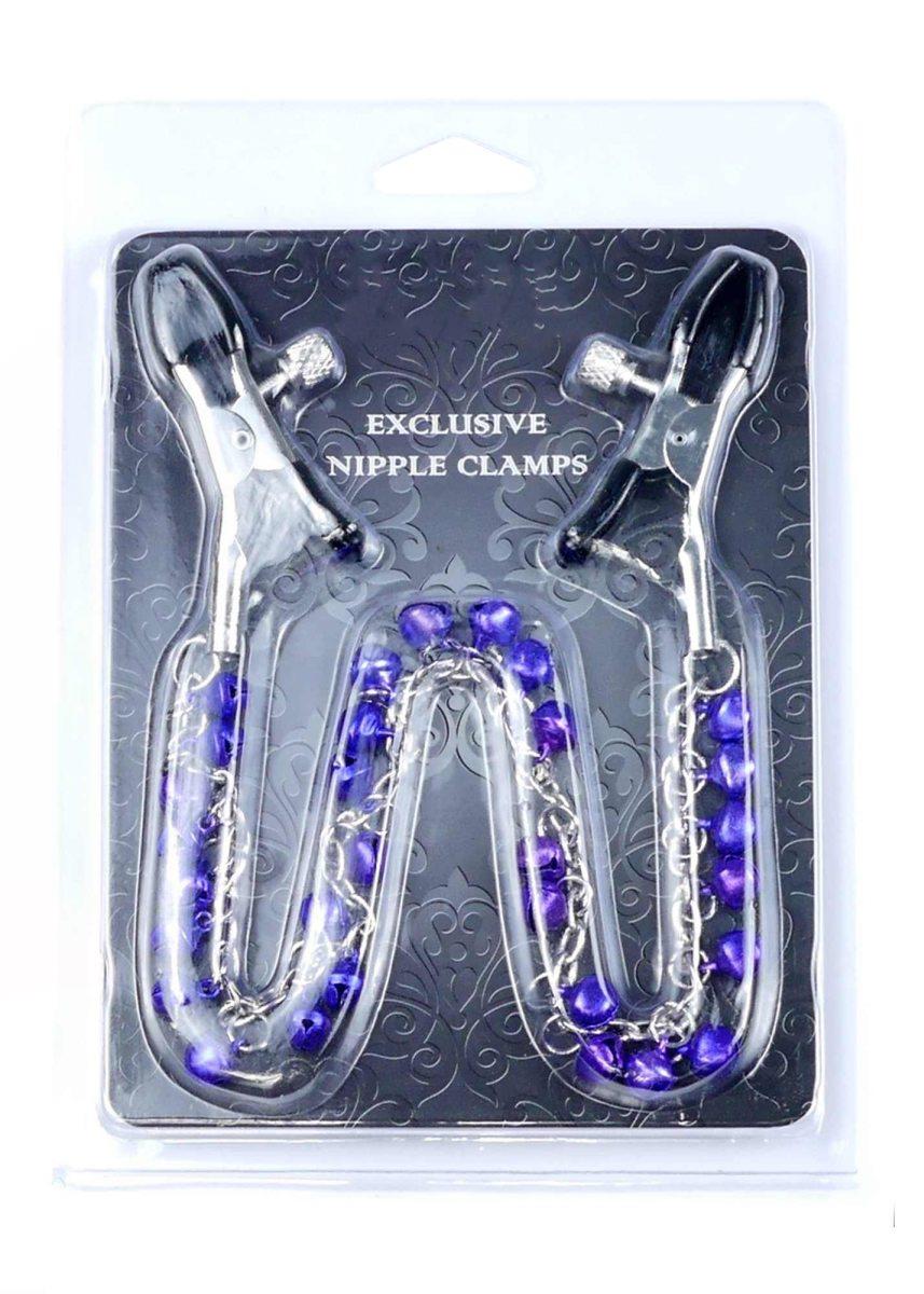 Зажимы для сосков Fetish B-Series Exclusive Nipple Clamps No.1 (серебристый)