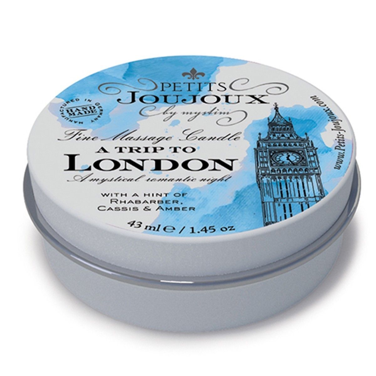 Массажная свеча Petits Joujoux A trip to London, 43 мл