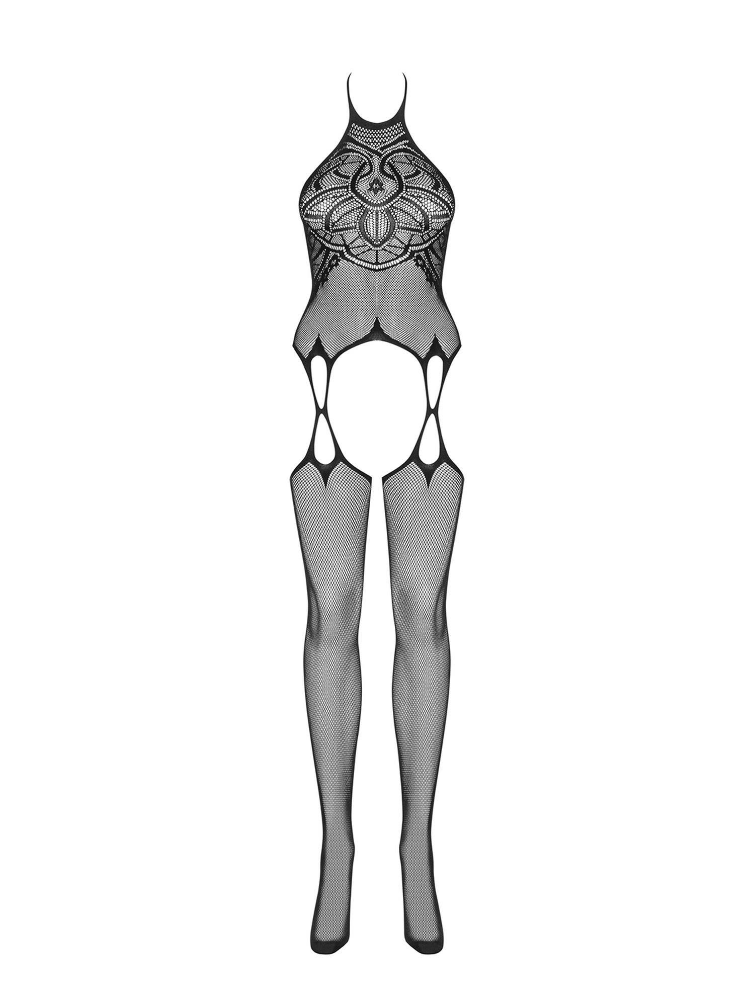 Бодистокинг Obsessive G316, S/M/L (черный)
