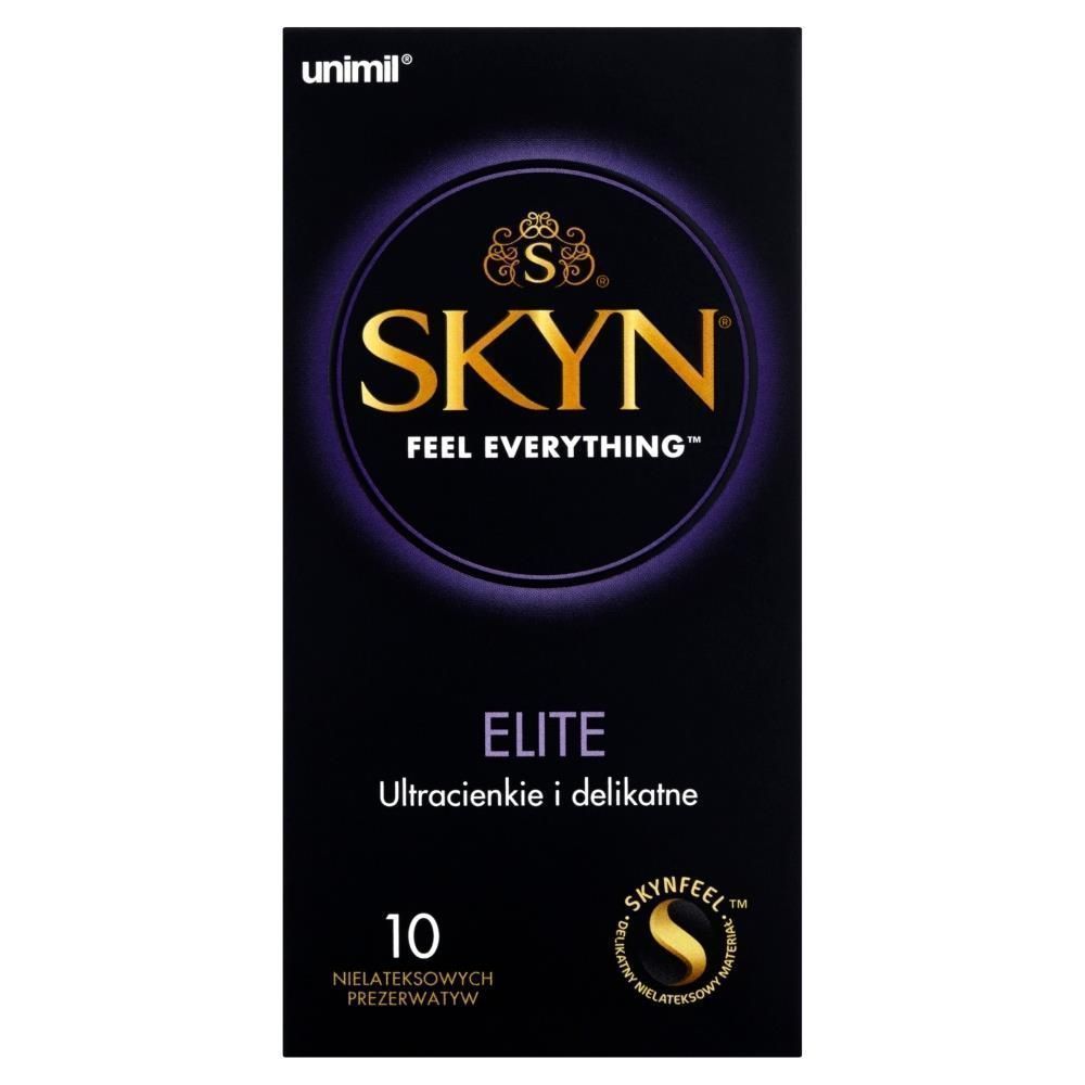 Презервативы тонкие Skyn Elite безлатексные, 10 шт