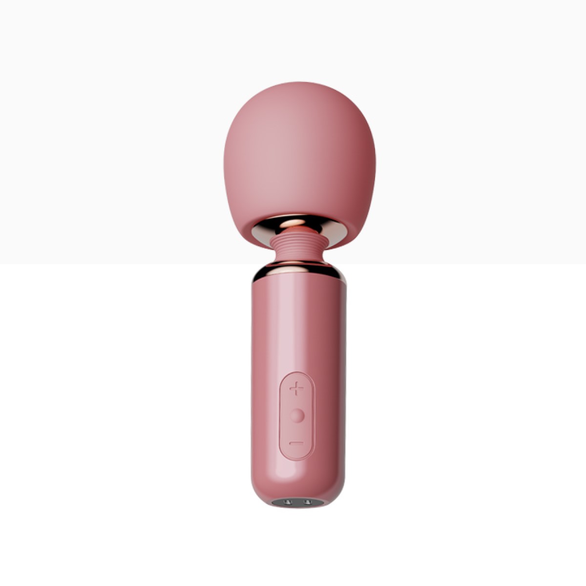 Вибромассажер Qingnan No.5 Powerful Mini Wand, 18,3 см (розовый)
