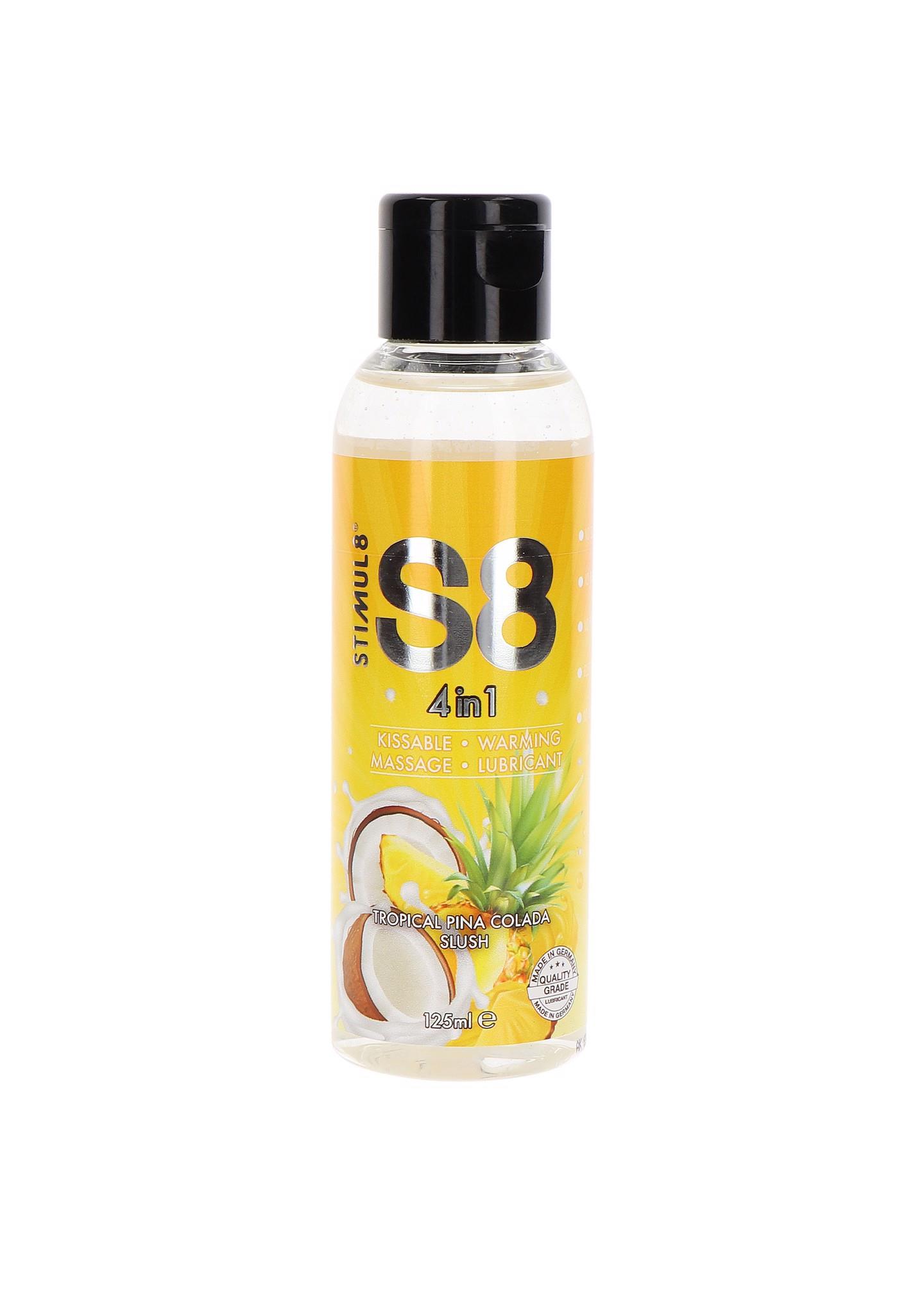 Lubrykant Stimul8 S8 4-in-1 Dessert Lube Pineapple, 125 ml