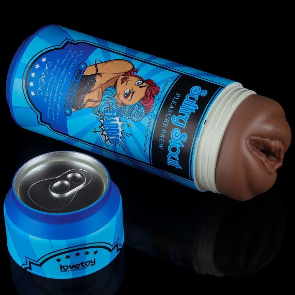 Мастурбатор LoveToy Pleasure Brew Sultry Stout, 19.8 см (коричневый)