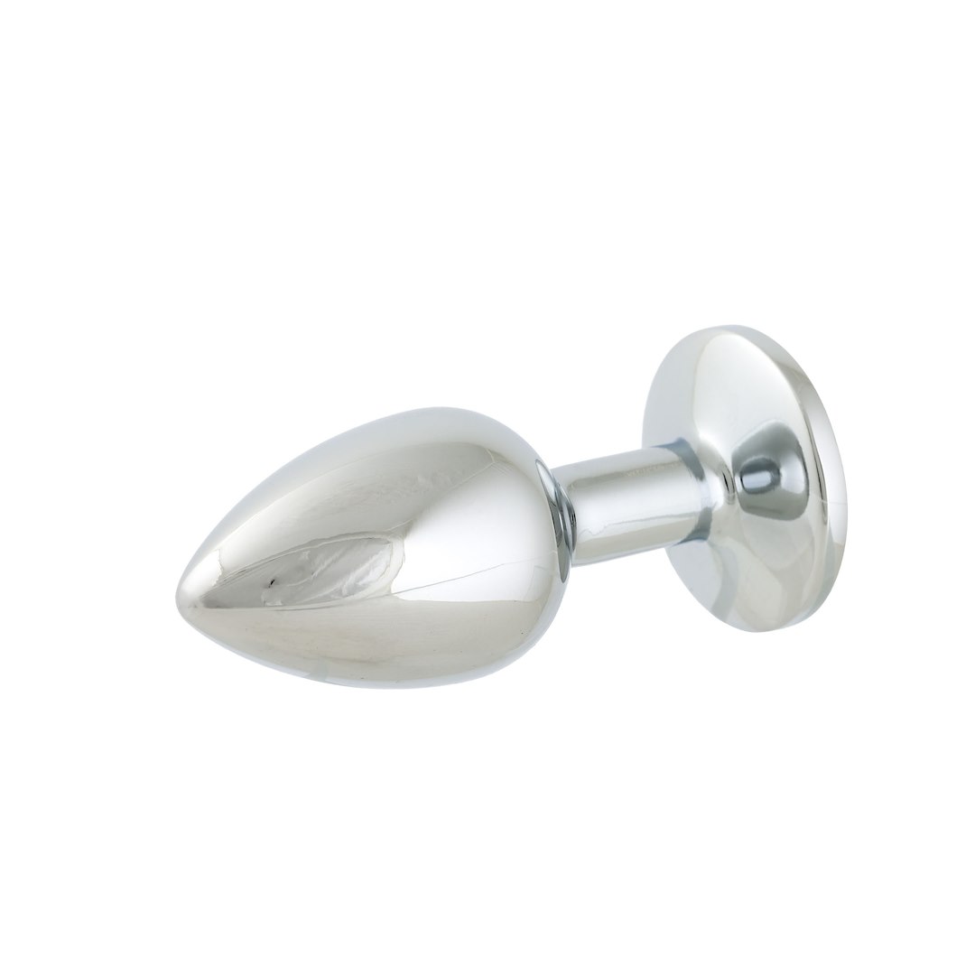 Korek analny z kryształem Simply Pleasure S, 7 cm (fioletowy)
