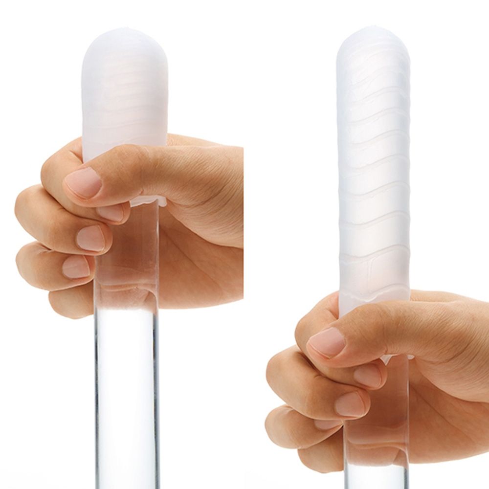Мастурбатор Tenga  Pocket Wave Line (белый)