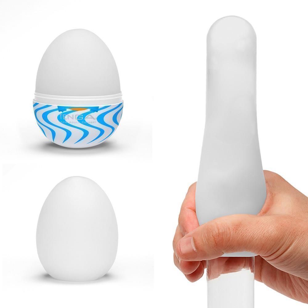 Набор мастурбаторов Tenga Egg Wonder Pack, 6 шт (белый)