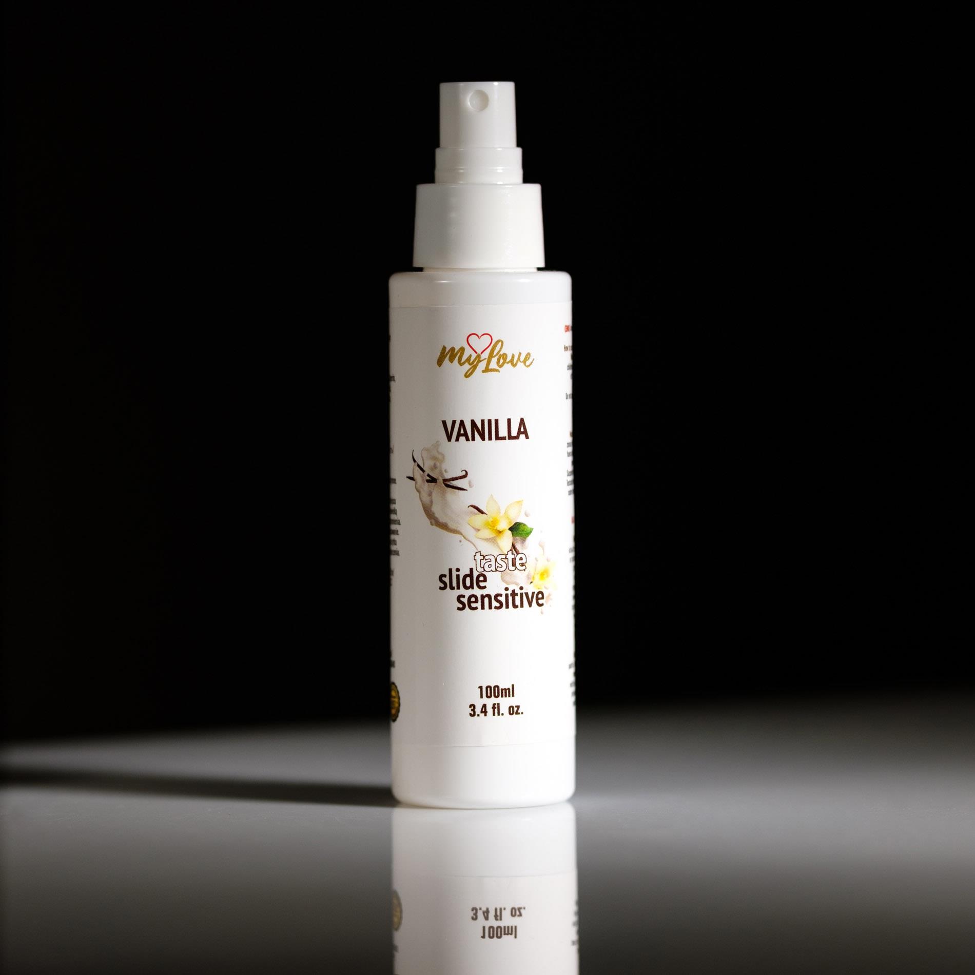 Лубрикант на водной основе MyLove Taste Slide Sensitive Vanilla, 100 мл