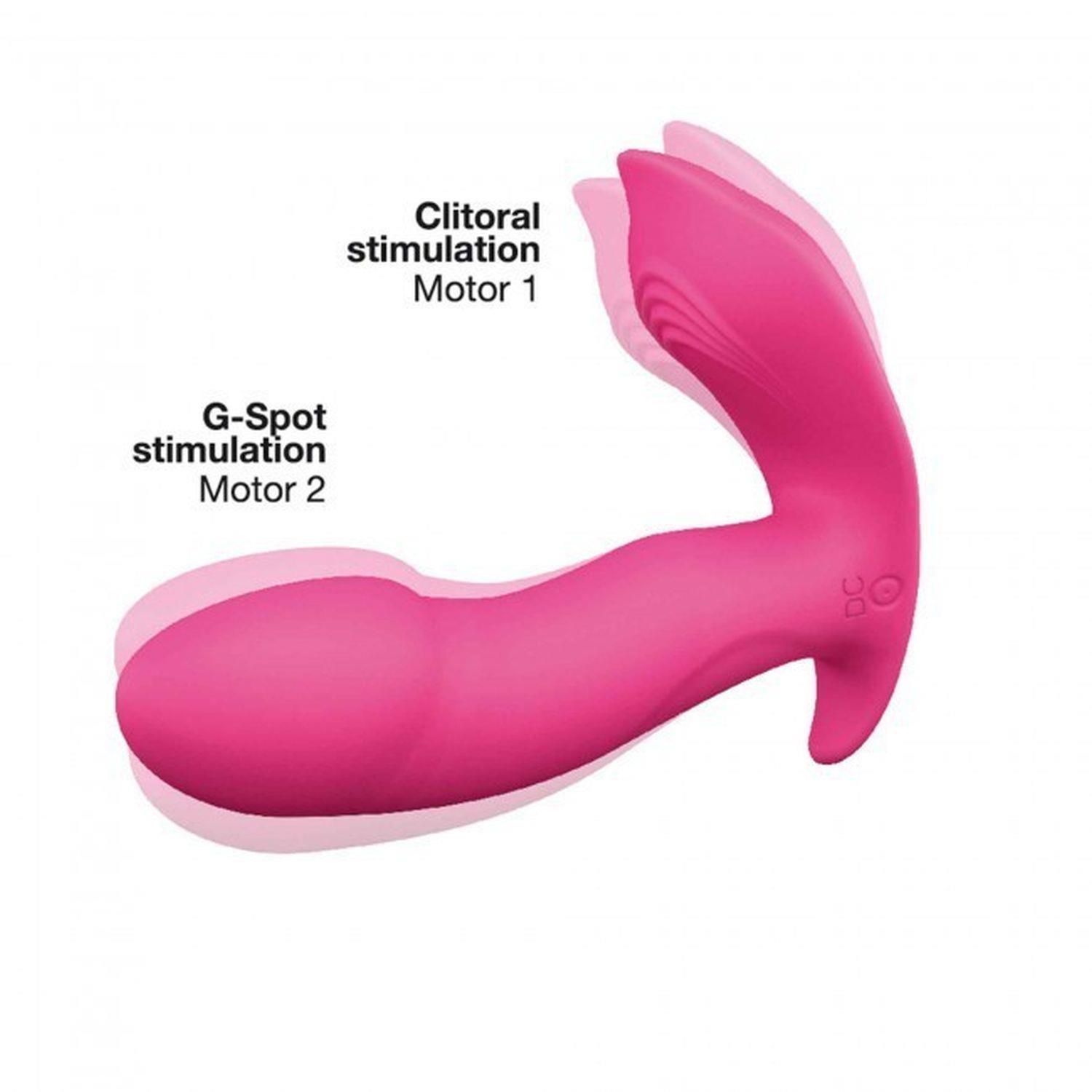 Вібратор з підігрівом Dorcel Secret Clit, 7 см (рожевий)