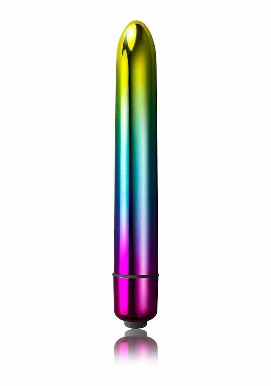 Вибратор Rocks Off Prism Rainbow, 14х2 см (радужный)