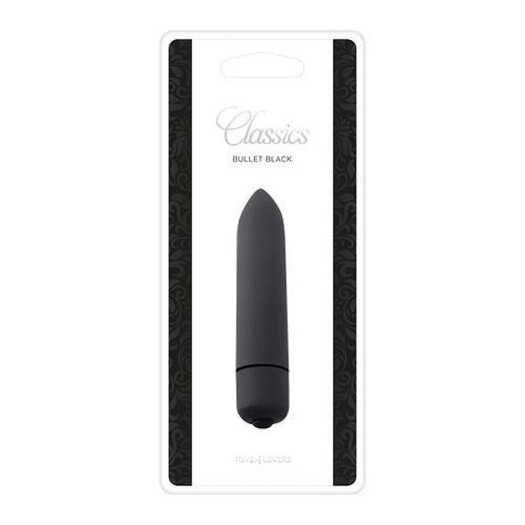 Мини-вибратор Toyz4lovers Bullet Classics, 9 см (черный)