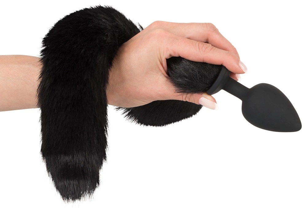 Набор Bad Kitty Pet Play Plug & Ears, 2 шт (черный)