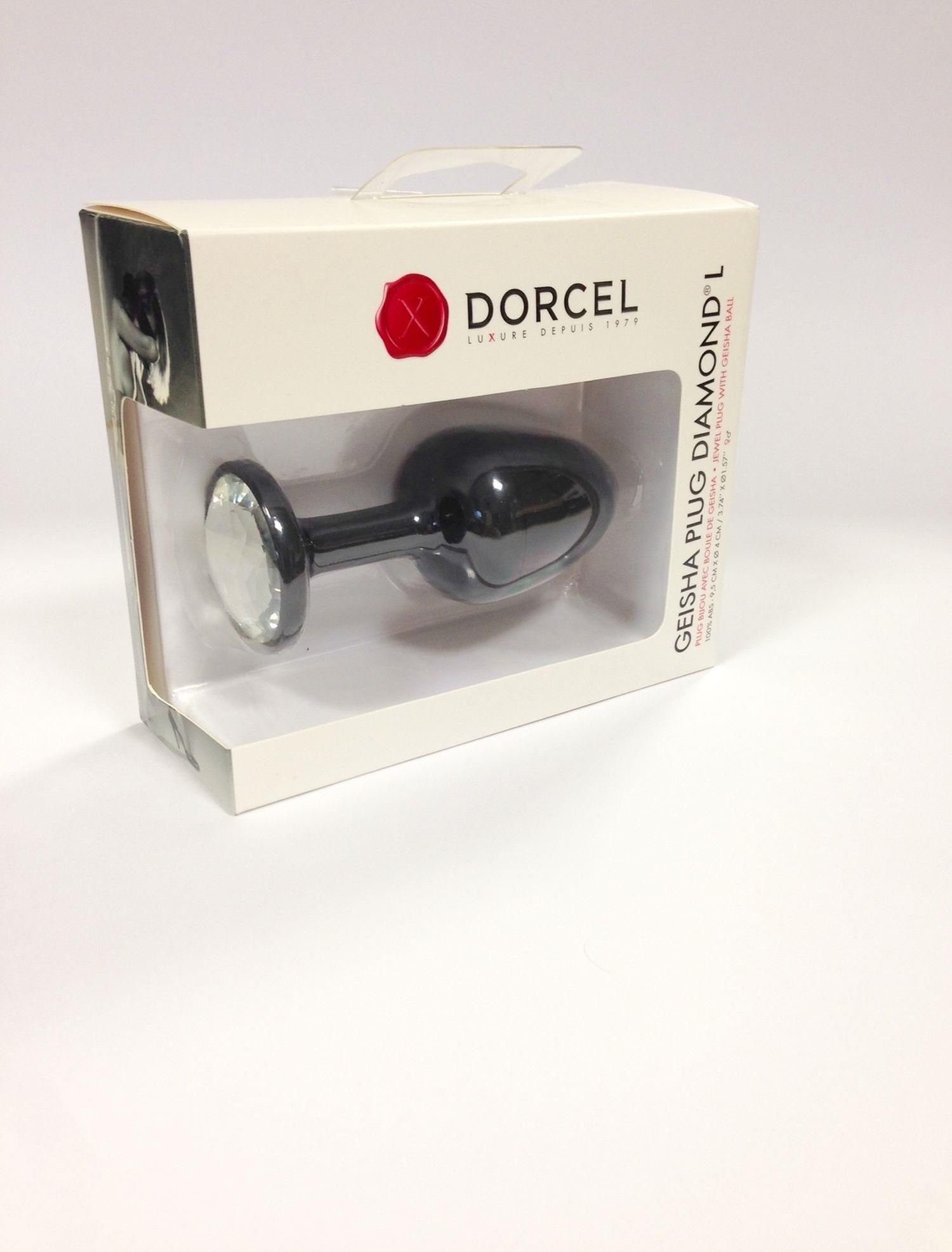 Korek analny z przesuniętym środkiem ciężkości Marc Dorcel, 9,5 cm (czarny)