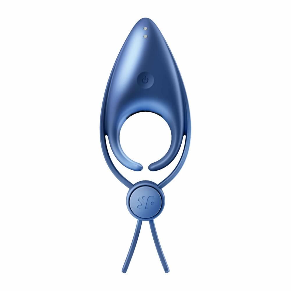 Ерекційне кільце Satisfyer Sniper, 13 см (блакитний)