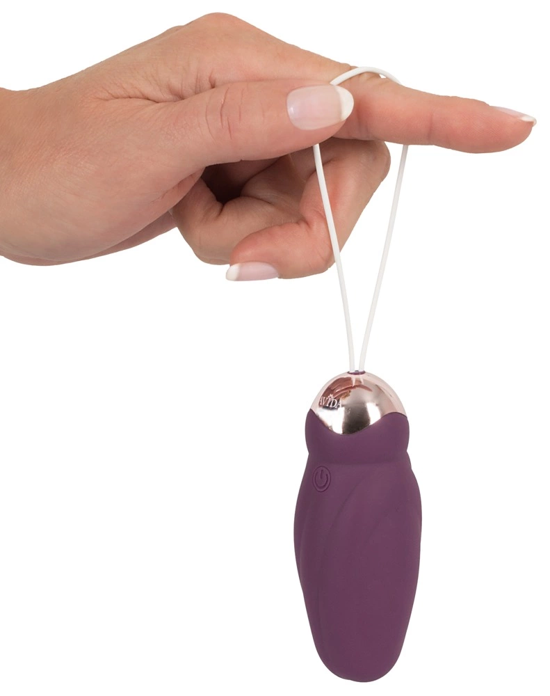 Виброяйцо Javida Rotating Love Ball, 18.5 см (фиолетовый)