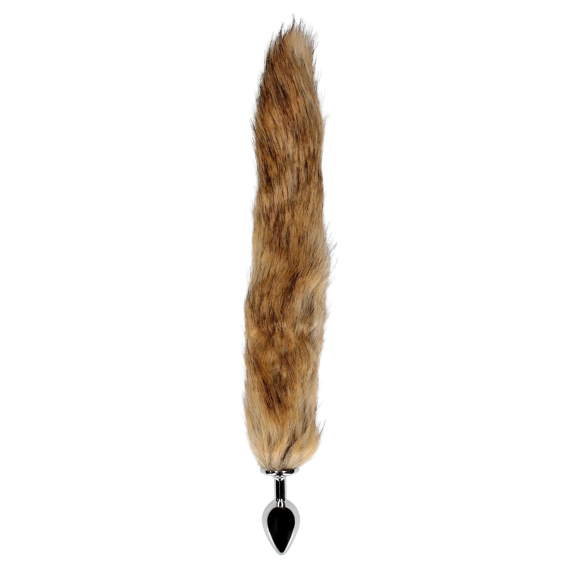 Korek analny Ouch! Fox Tail, 42.5 cm (czerwony)