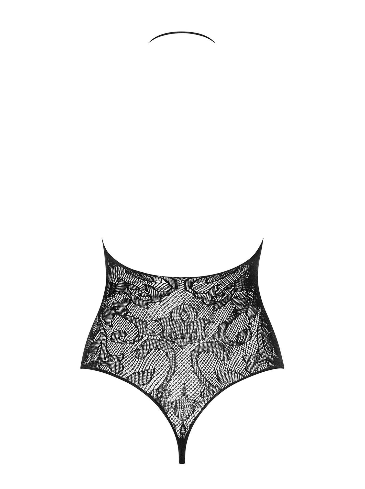 Эротический боди Obsessive B119, S/M/L (черный)