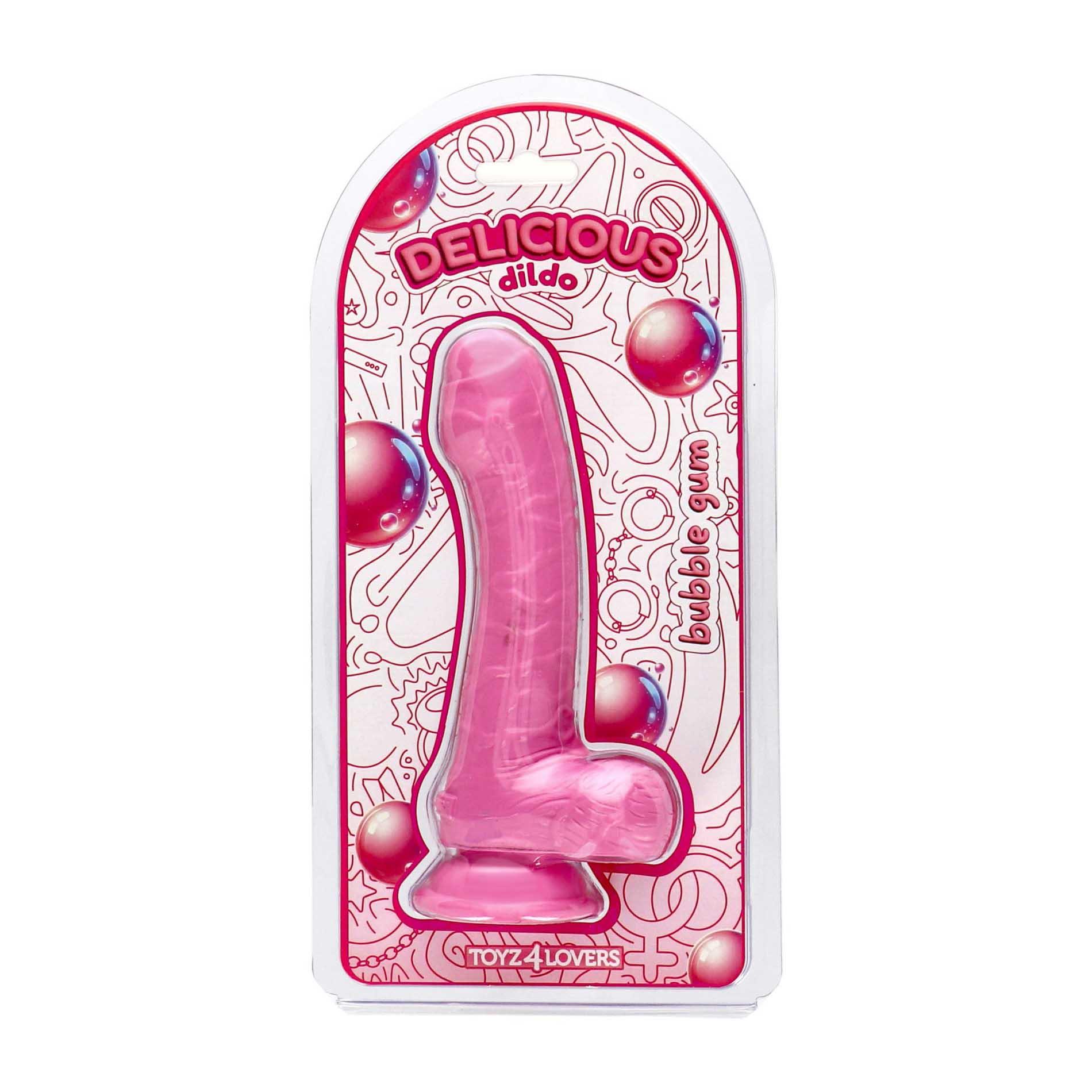 Фаллоимитатор Toyz4lovers Delicious Profumato Ben Bubblegum, 18.5 см (розовый)
