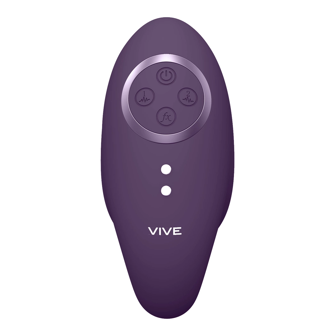 Wibrujące jajeczko Vive Aika, 9 cm (fioletowy)