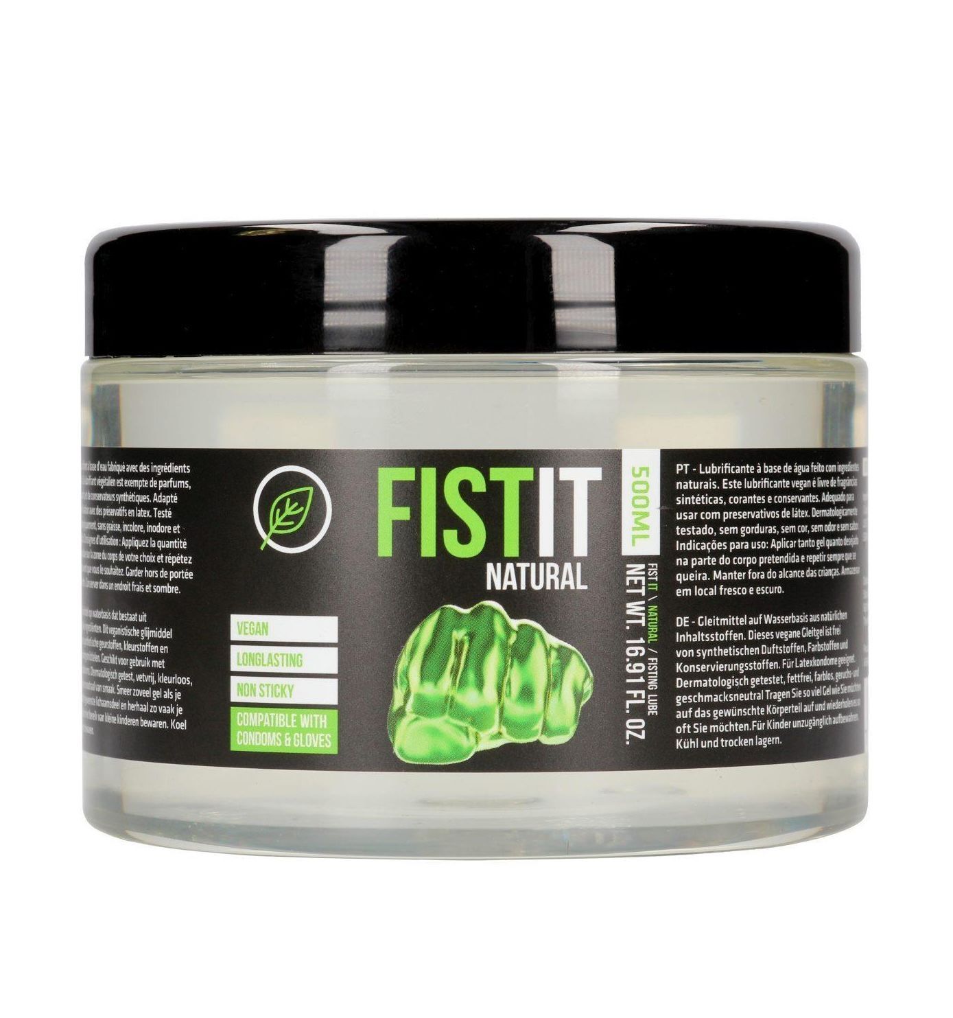 Lubrykant do fistingu Fist It Natural, 500 ml