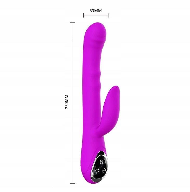 Вибратор-кролик Pretty Love Intimate, 25 см (фиолетовый)
