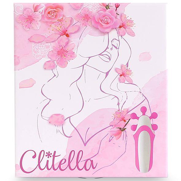 Стимулятор клитора FeelzToys Clitella Oral, 11 см (розовый)