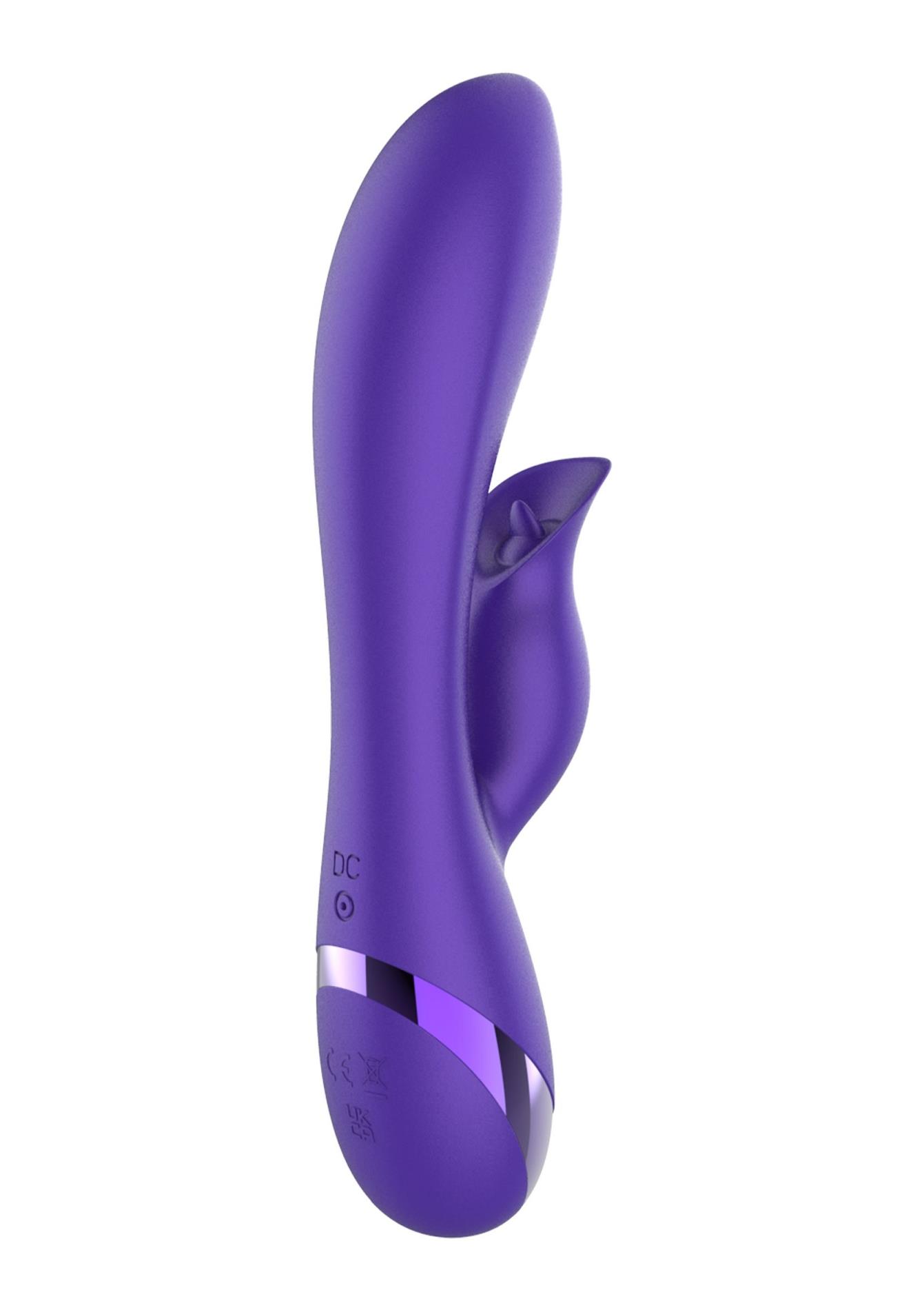 Вибратор-кролик Xocoon Unchained Love G-Spot, 19 см (фиолетовый)