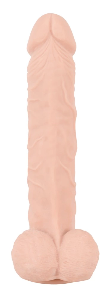 Фаллоимитатор Nature Skin Large Bendable, 29.5 см (телесный)
