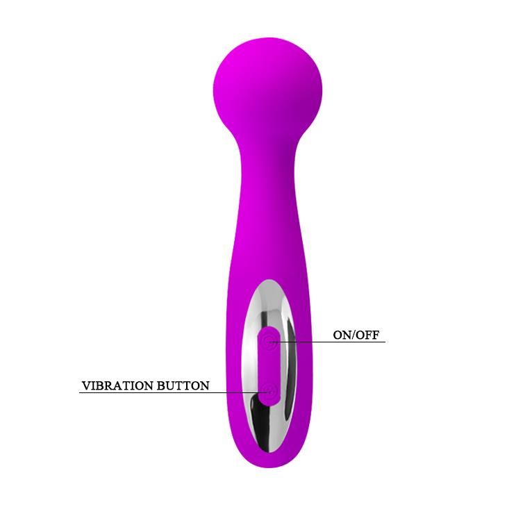 Wibromassager Pretty Love Wade, 15 cm (fioletowy)