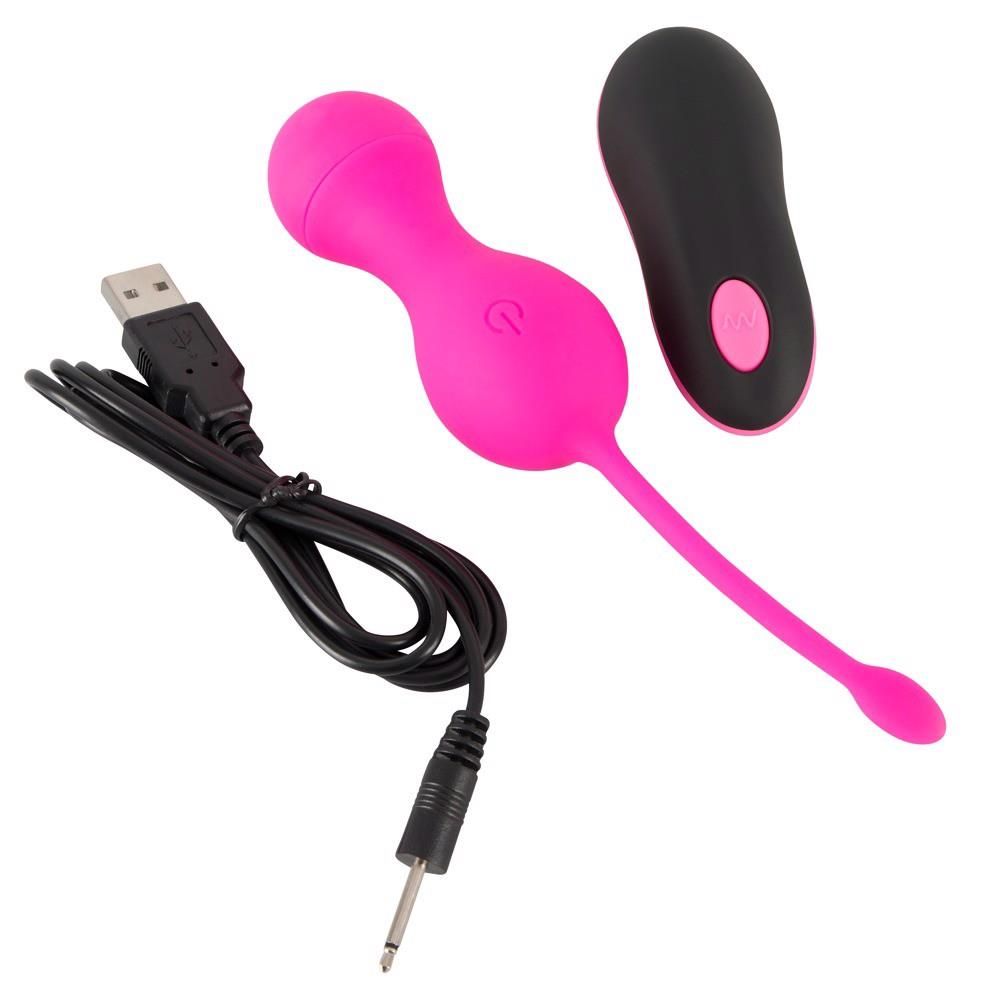 Вагинальные шарики Sweet Smile RC Love Balls, 16,4 см (розовый)