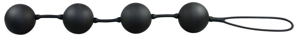 Вагінальні кульки Velvet Black Balls, 23 см (чорний)