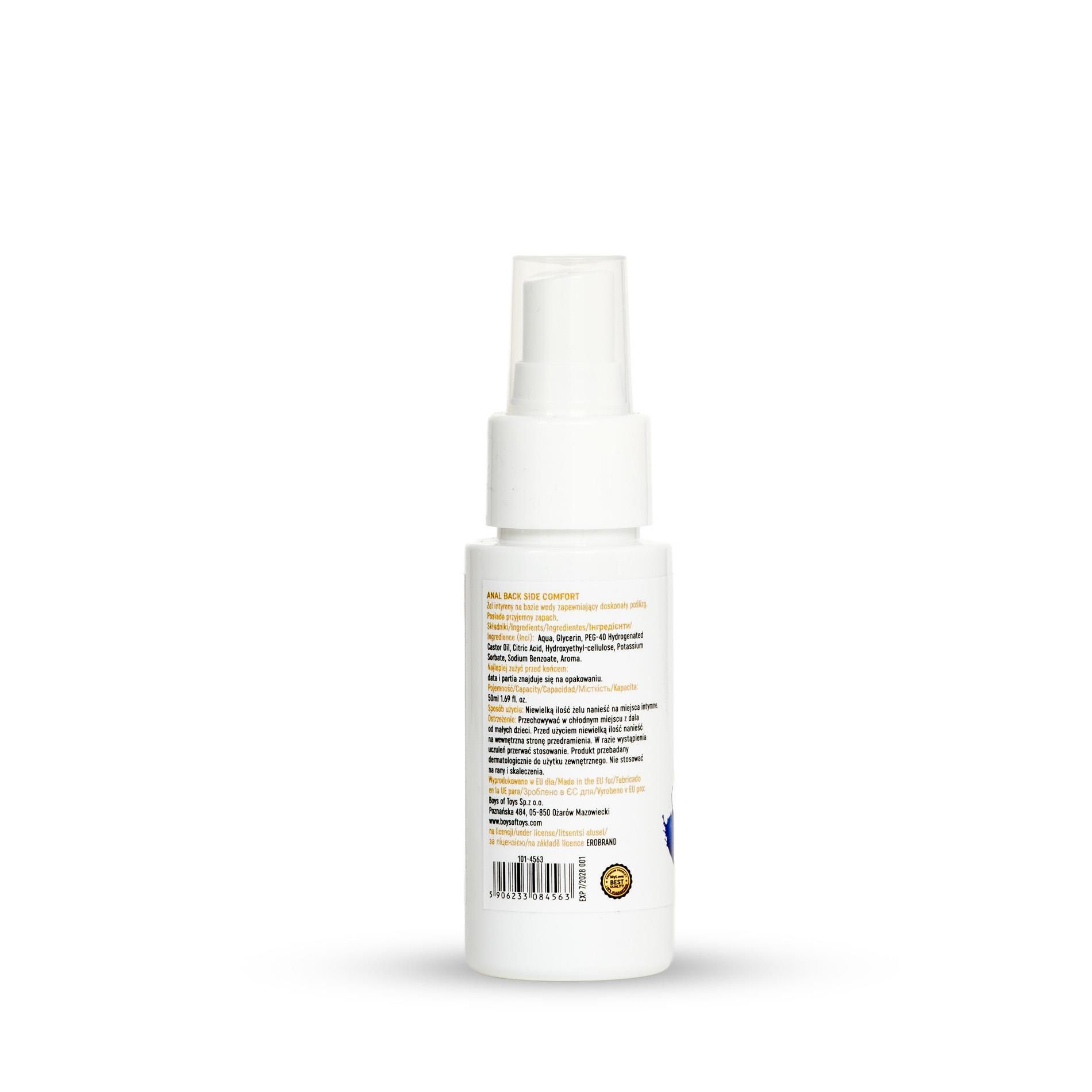 Lubrykant analny MyLove Anal Back Side Comfort, 50 ml