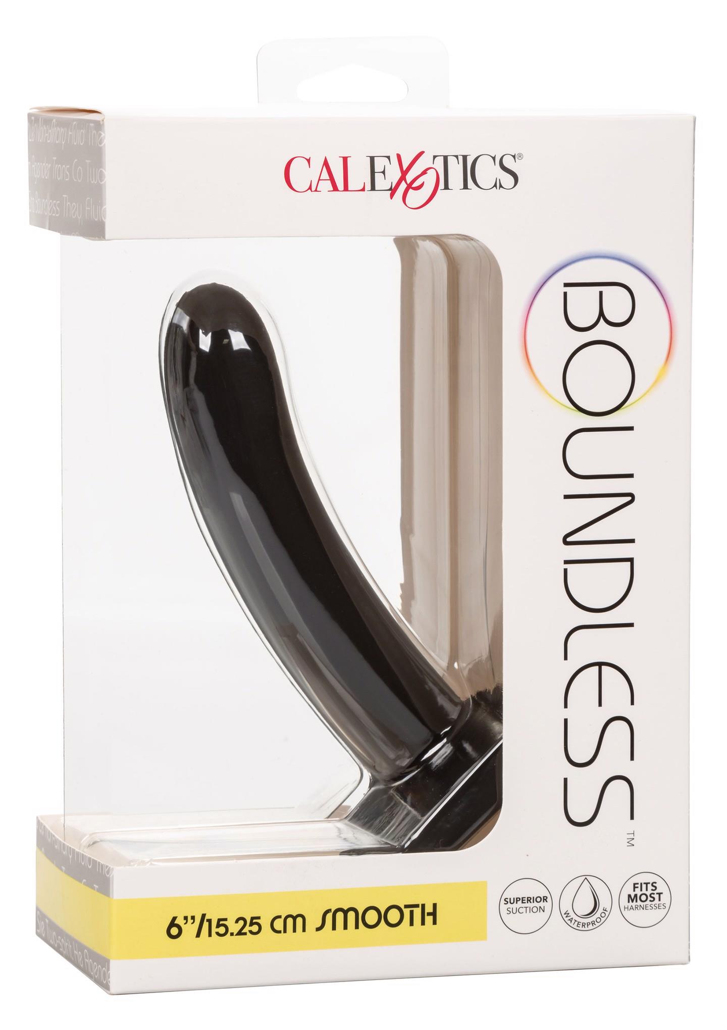 Фалоімітатор Calexotics Boundless, 15.2 см (чорний)