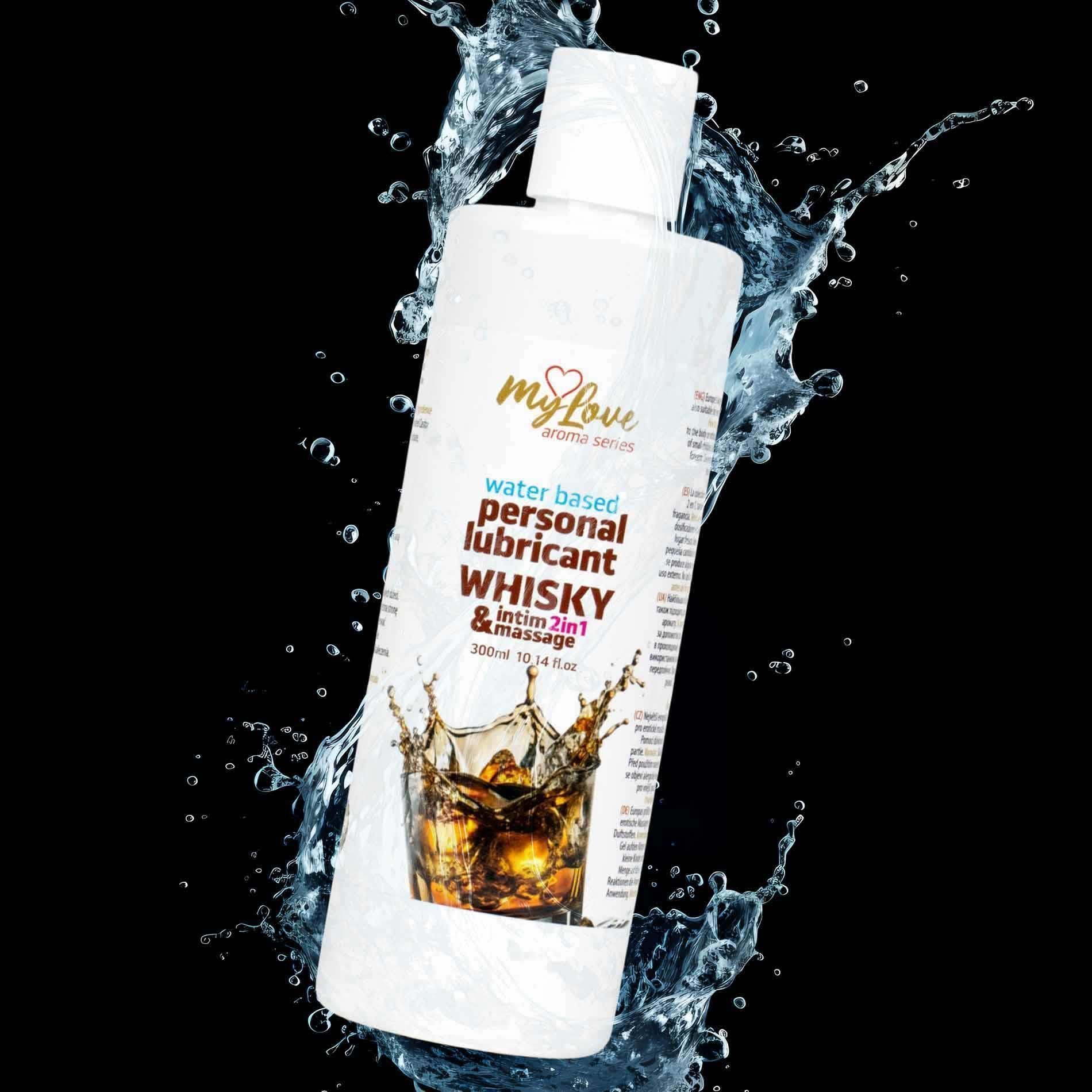 Lubrykant MyLove Aroma Series Intim&Massage 2in1 Whisky, 300 ml