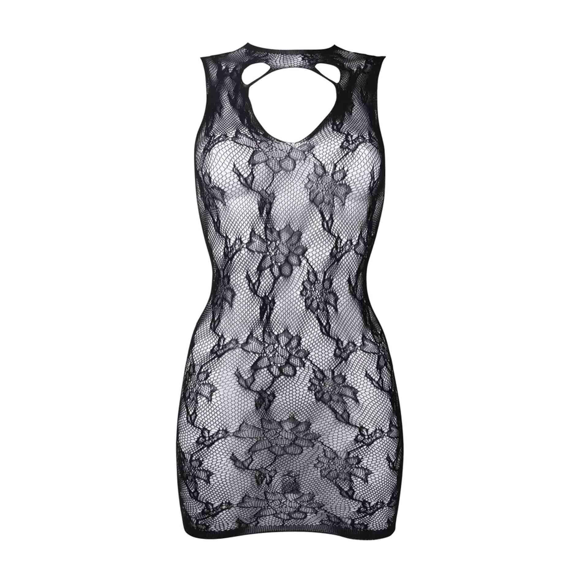 Міні-сукня Le Désir High Neck Lace, One Size (чорний)