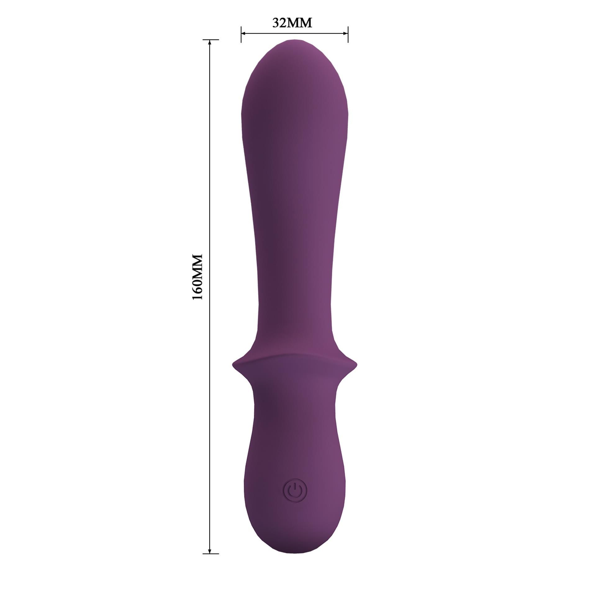 Pretty Love Abigal Purple - Mini-wibrator, Fioletowy, 16 cm