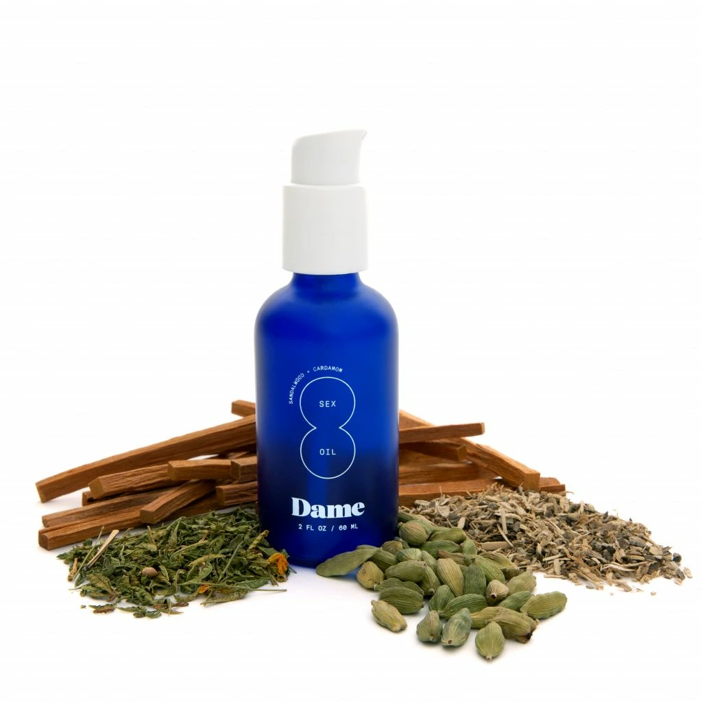 Массажное масло Dame Products Sex Oil, 60 мл