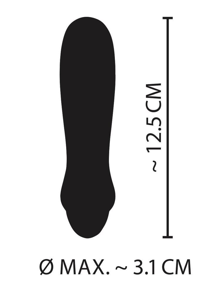 Вибратор Cuties Mini Vibrator, 12,5 см (фиолетовый)