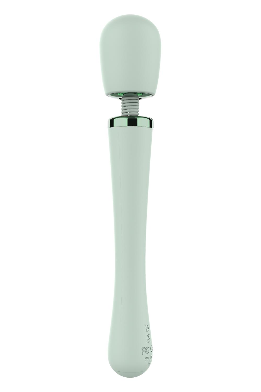 Вибратор Glam XL Wand, 29 см (мятный)