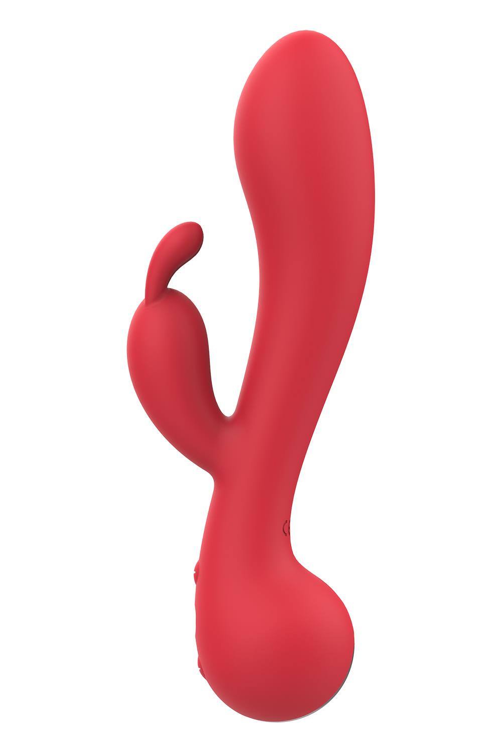 Вибратор-кролик Dream Toys Amour Camille, 22 см (красный)