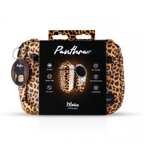 Виброяйцо Panthra Panthra Maha, 7,8 см (леопардовый)