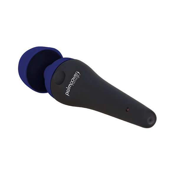 Вибромассажер Palm Power Recharge Massage Wand, 18.8 см (синий)
