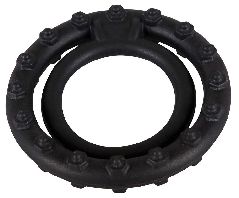 Эрекционное кольцо You2Toys Steely Cockring, 3,7 см (черный)