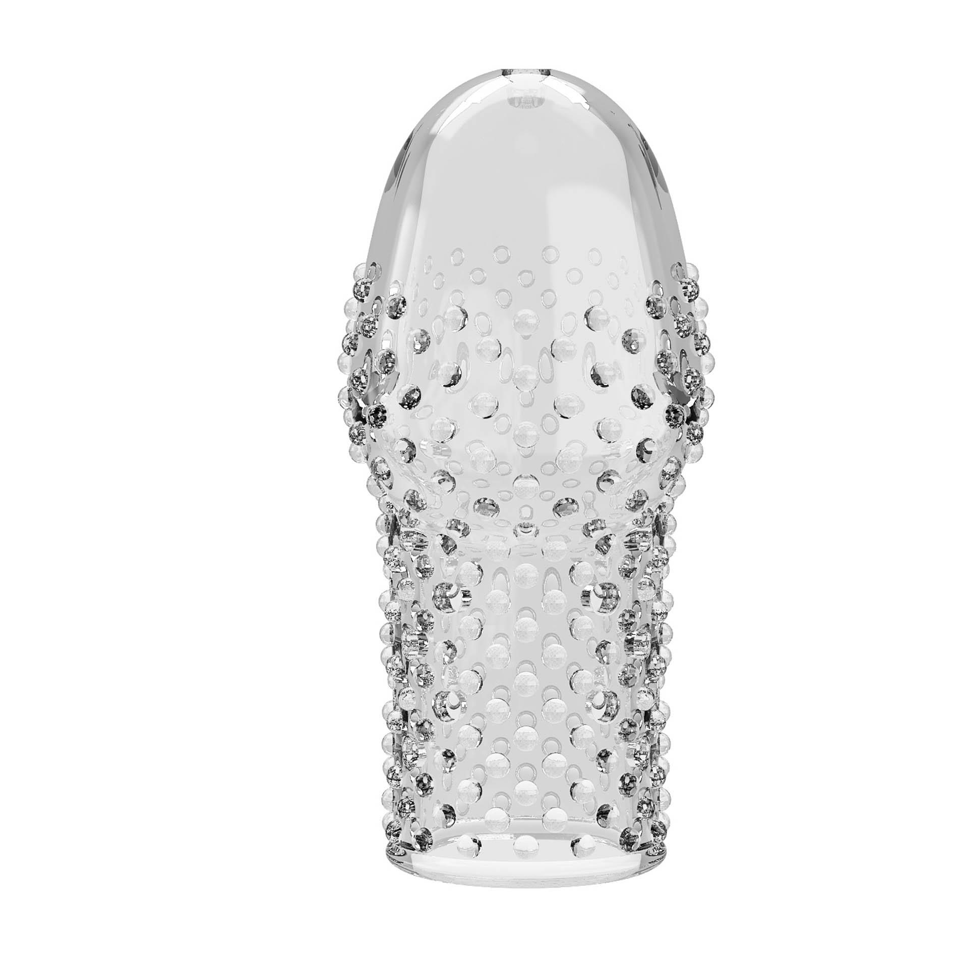 Насадка на пенис Pretty Love Penis Sleeve Becks, 8 см (прозрачный)