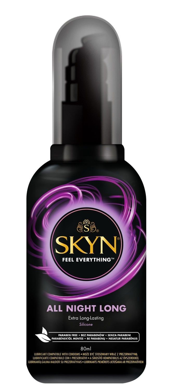 SKYN All Night Long - Lubrykant na bazie silikonu, 80 ml
