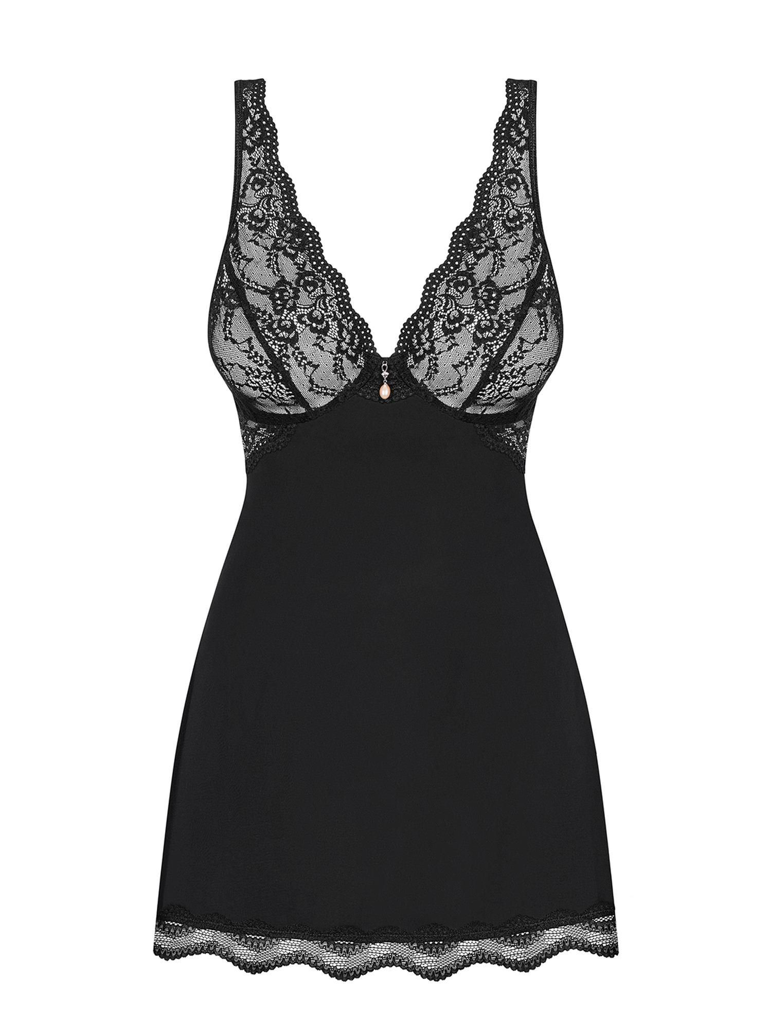 Комплект Obsessive Luvae, S/M (черный)
