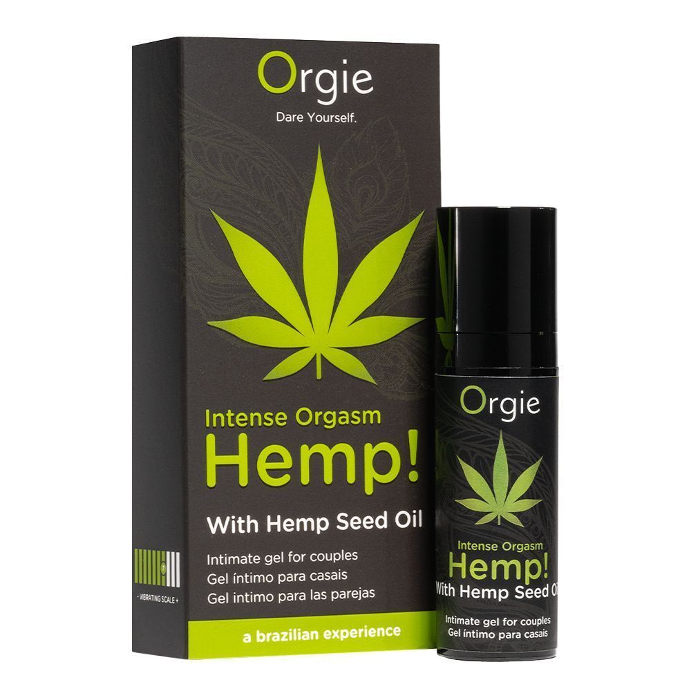 Жидкий вибратор Orgie Intense Orgasm Hemp!, 15 мл