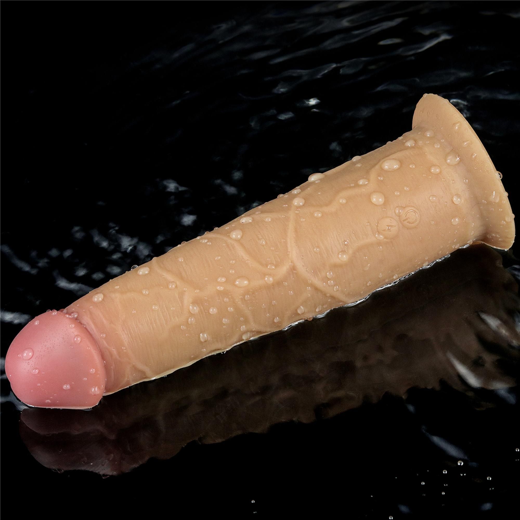 Реалистичный вибратор Lovetoy Nature Cock, 20,5 см (телесный)