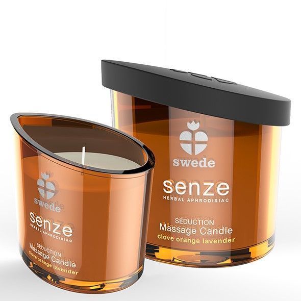 Масажна свічка Senze Seduction Massage Candle, 50 мл
