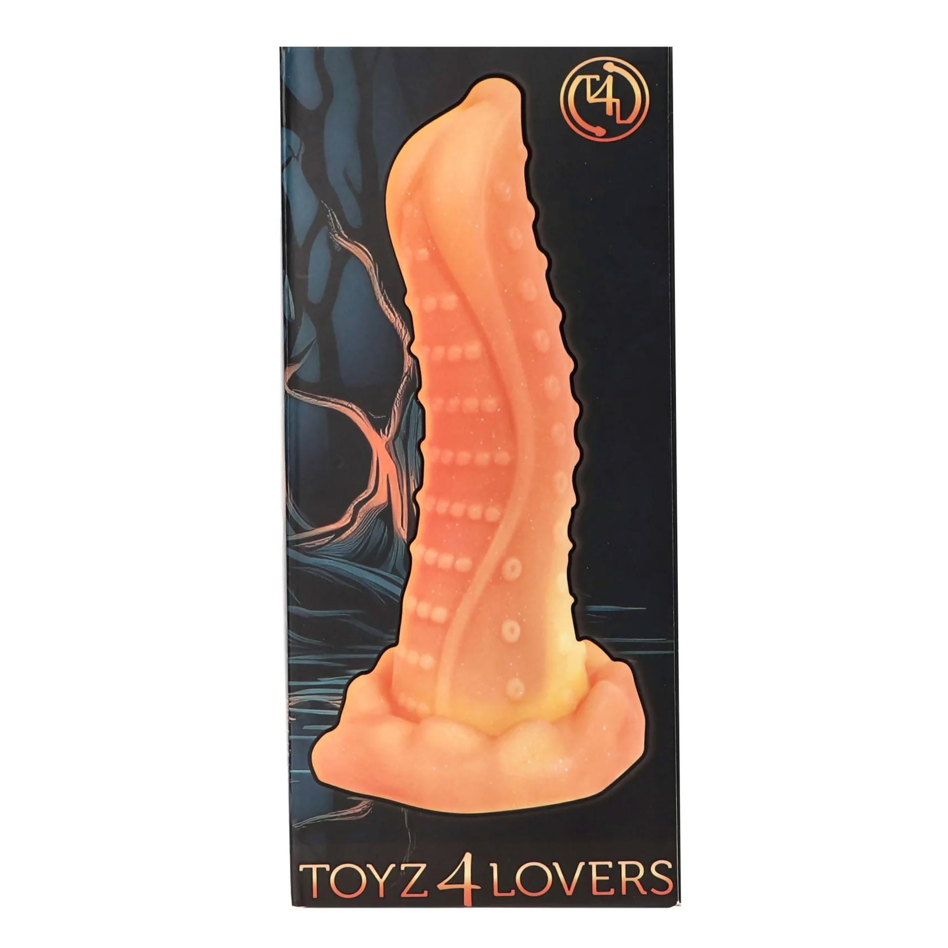 Фаллоимитатор Toyz4lovers Frollo Monster, 23 см (оранжевый)