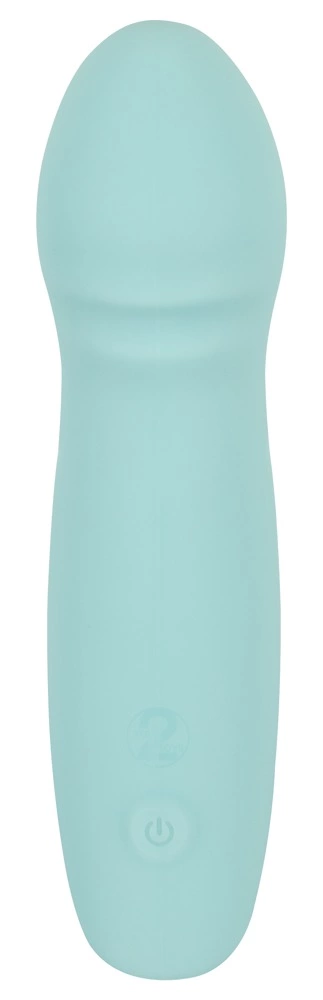 Вибратор Cuties Mini G-Spot, 15.5 см (бирюзовый)